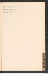 k.k. naturhistorisches Hofmuseum, Index Intendanzakten 1904, Seite 43